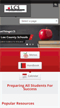 Mobile Screenshot of leecountyschools.us